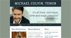 Desktop Screenshot of michaelcolvin.com